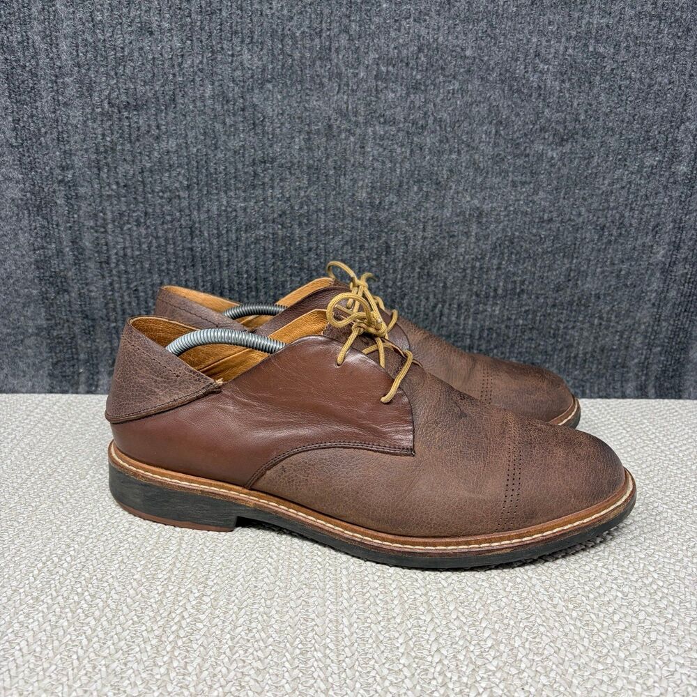 Olukai Walino Brown Leather Oxfords Dress Shoes Sneakers Men’s Size 13